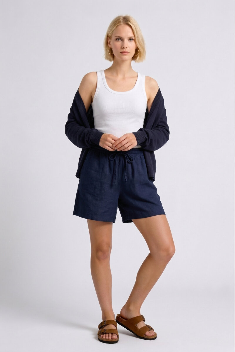 Beyaz %100 Pamuk Basic Atlet - 2