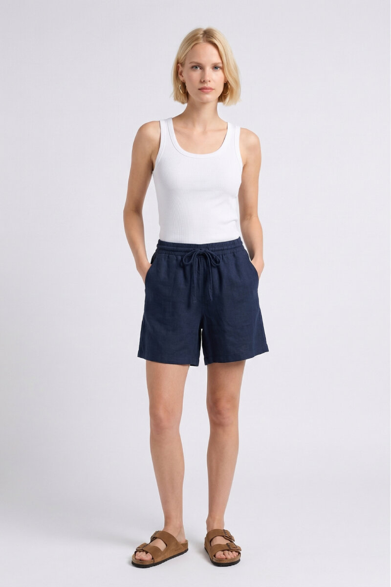 Beyaz %100 Pamuk Basic Atlet - 4