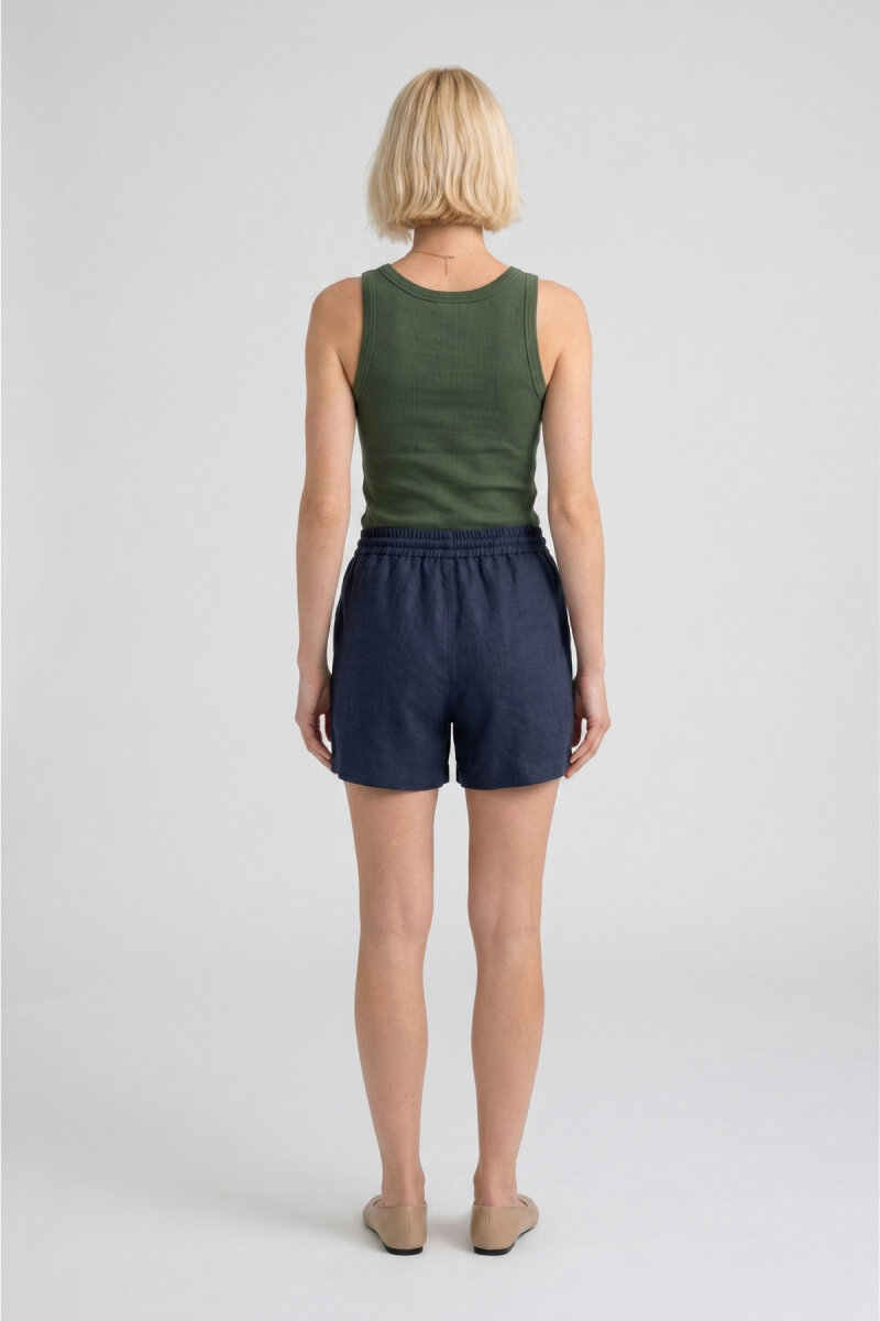 Haki %100 Pamuk Basic Atlet - 5