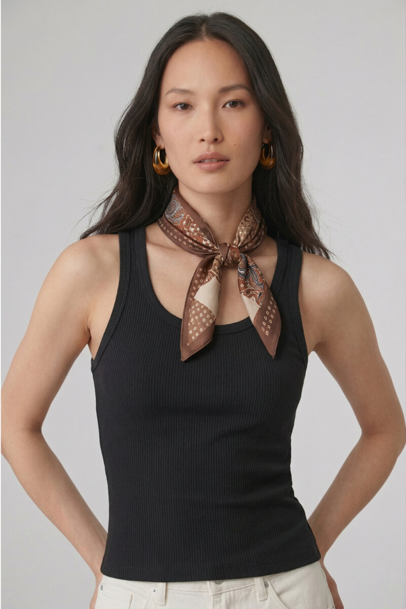 Siyah %100 Pamuk Basic Atlet - 3