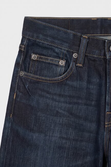 Indigo %100 Pamuk Denim Pantolon - 3