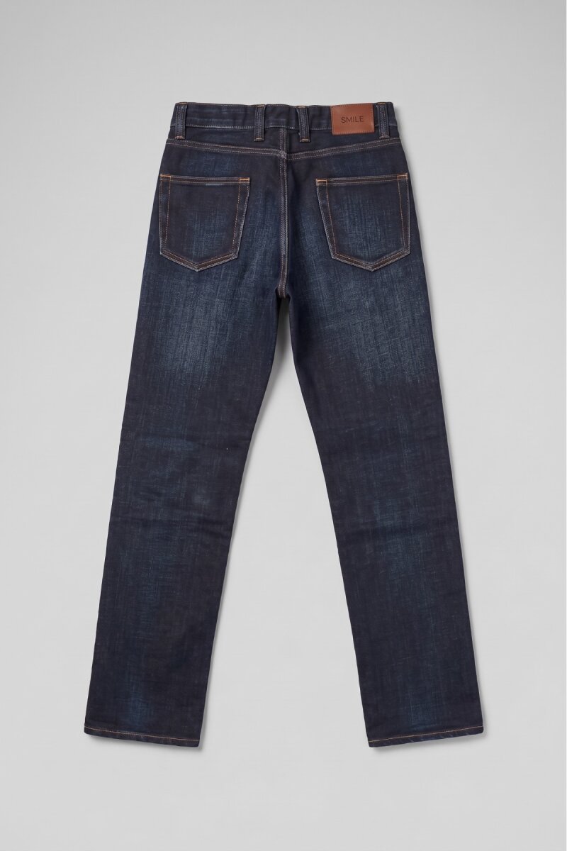 Indigo %100 Pamuk Denim Pantolon - 5