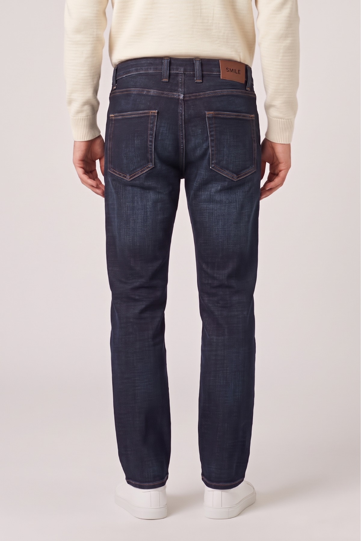 Indigo %100 Pamuk Denim Pantolon - 4