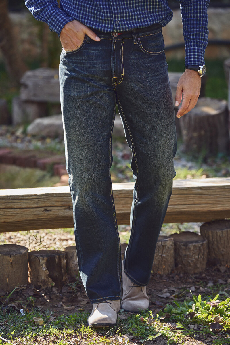 Indigo %100 Pamuk Denim Pantolon (1)