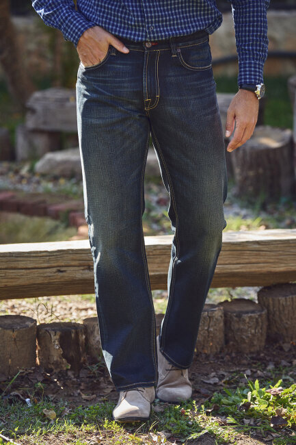 Indigo %100 Pamuk Denim Pantolon - 2