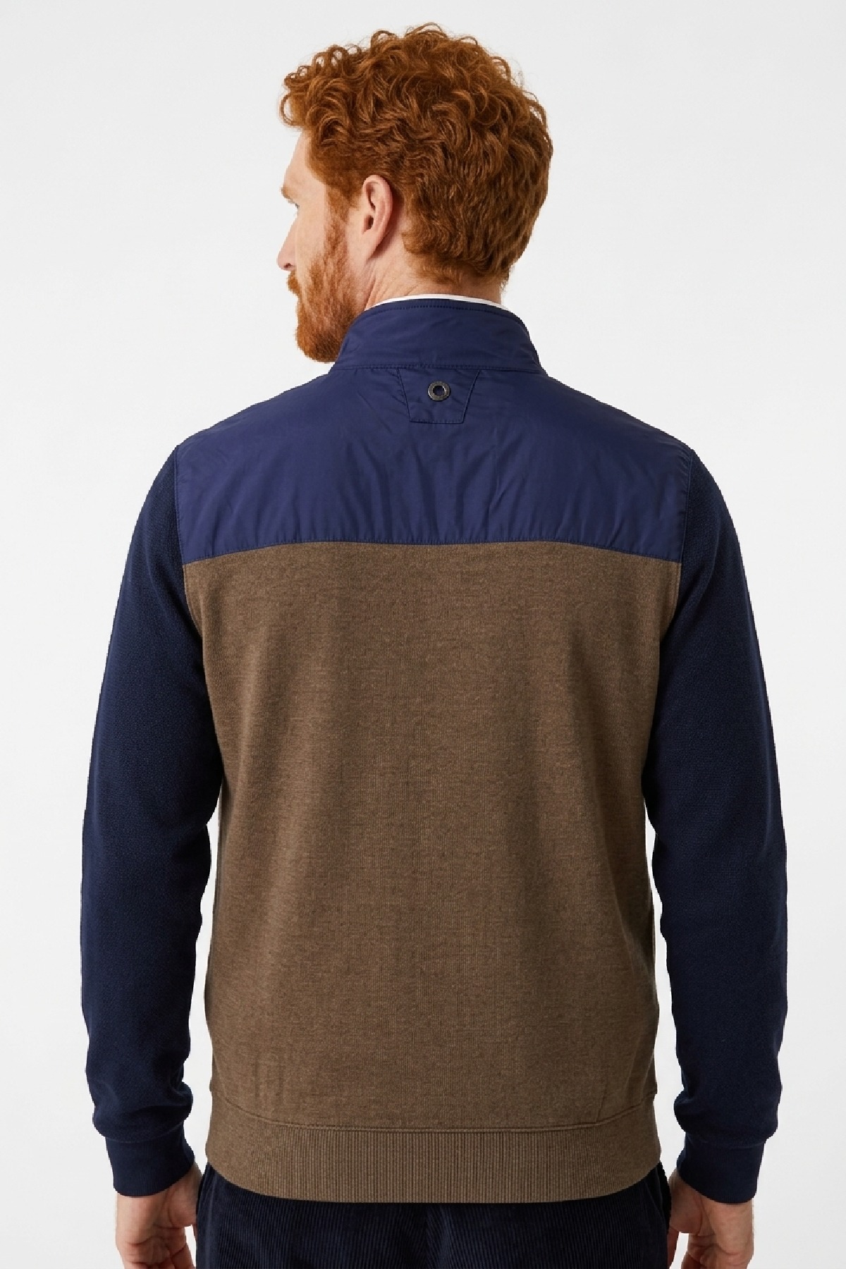 Beige 100% Cotton Sweatshirt - 4