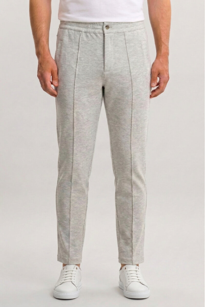 Gri Pamuklu Sweat Pantolon