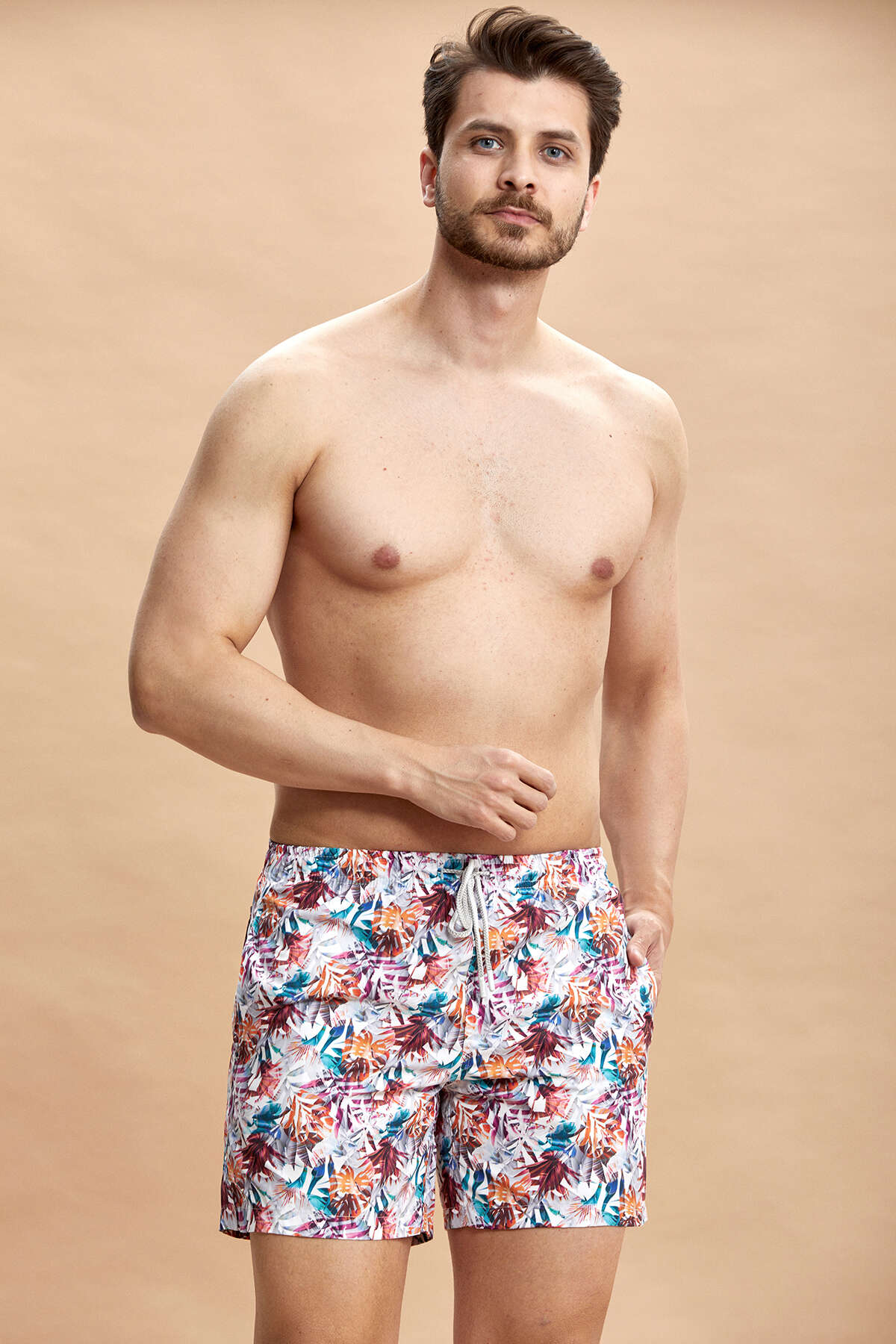 Colorful Swim Shorts - 1