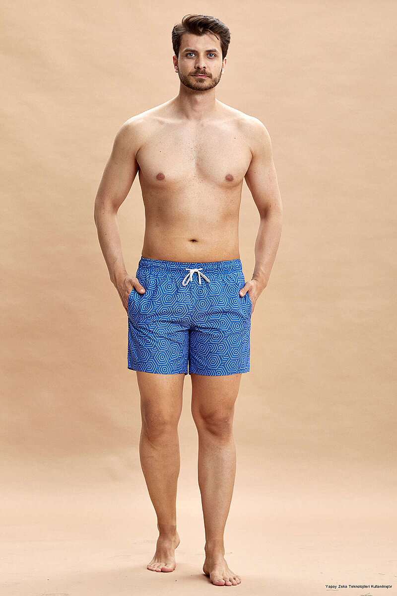 Blue Swim Shorts