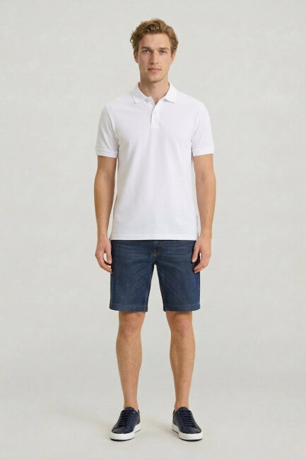 İndigo %100 Pamuk Şort (1)