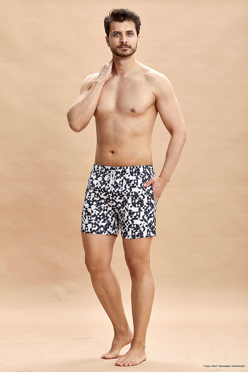 Navy Blue Swim Shorts