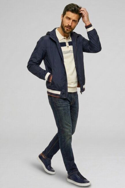LACİVERT %100 POLYESTER CEKET (1)