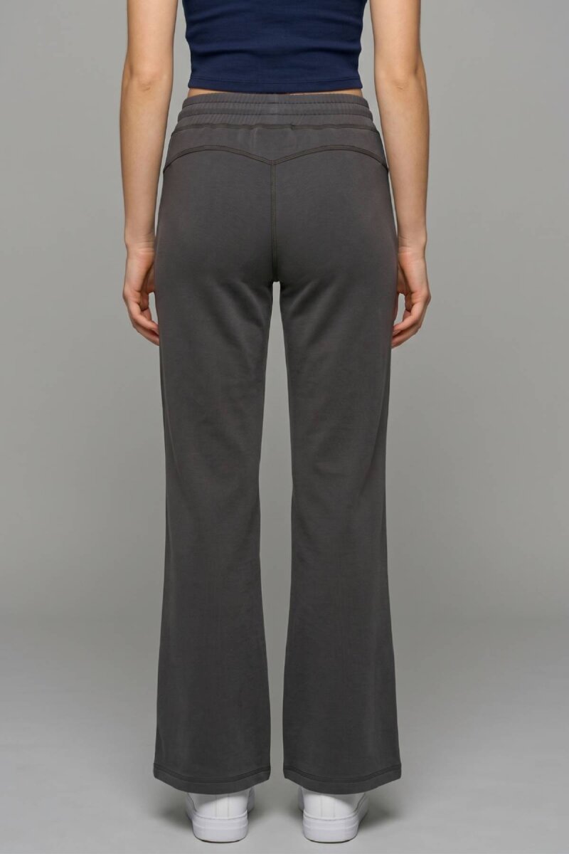 Kahverengi Yumuşak Dokulu Sweat Pantolon - 5