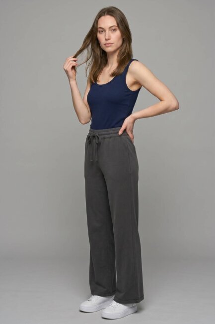 Kahverengi Yumuşak Dokulu Sweat Pantolon - 2