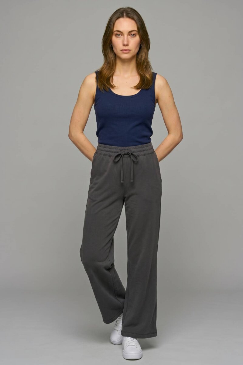 Kahverengi Yumuşak Dokulu Sweat Pantolon - 4