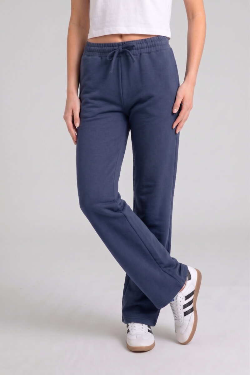 Lacivert Yumuşak Dokulu Sweat Pantolon - 1