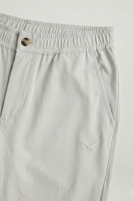 Stone Color Casual Pants - 3