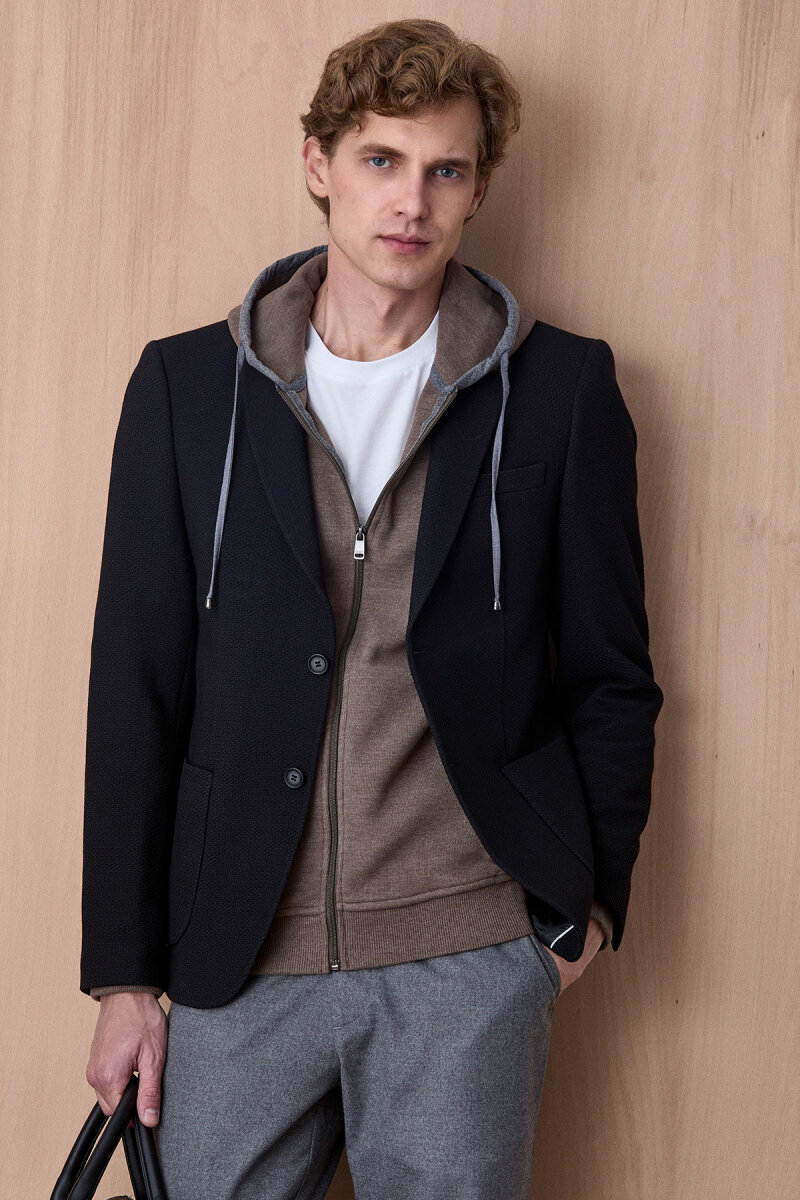 Siyah Blazer Ceket - 3