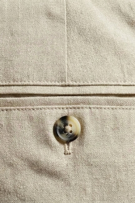 Bej Bermuda Şort - 4