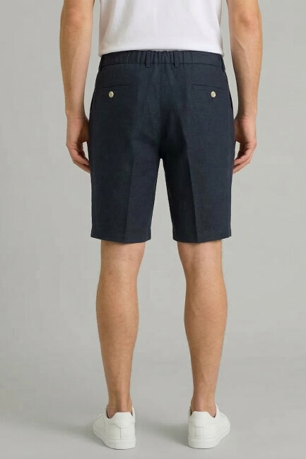 Siyah Bermuda Şort - 5