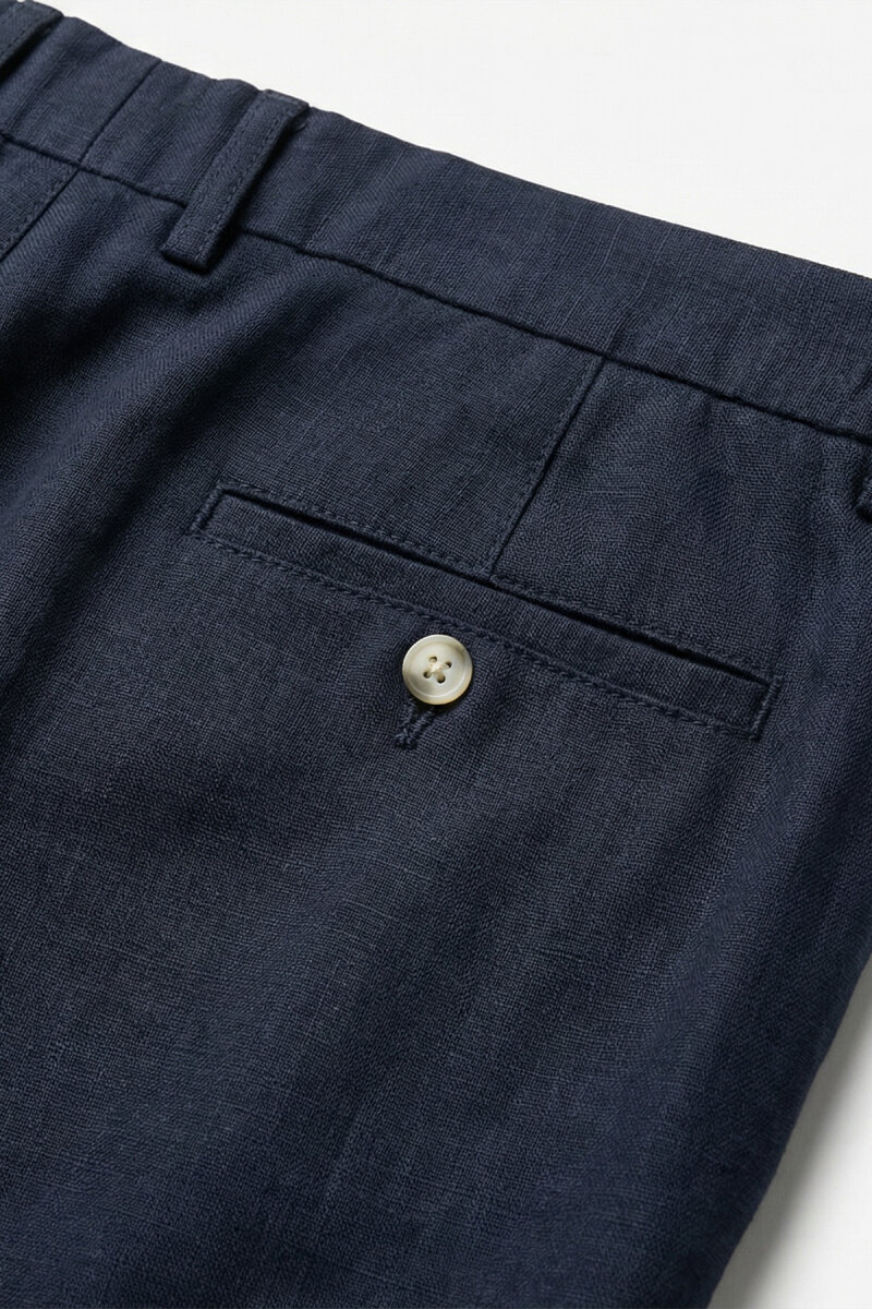 Siyah Bermuda Şort - 4