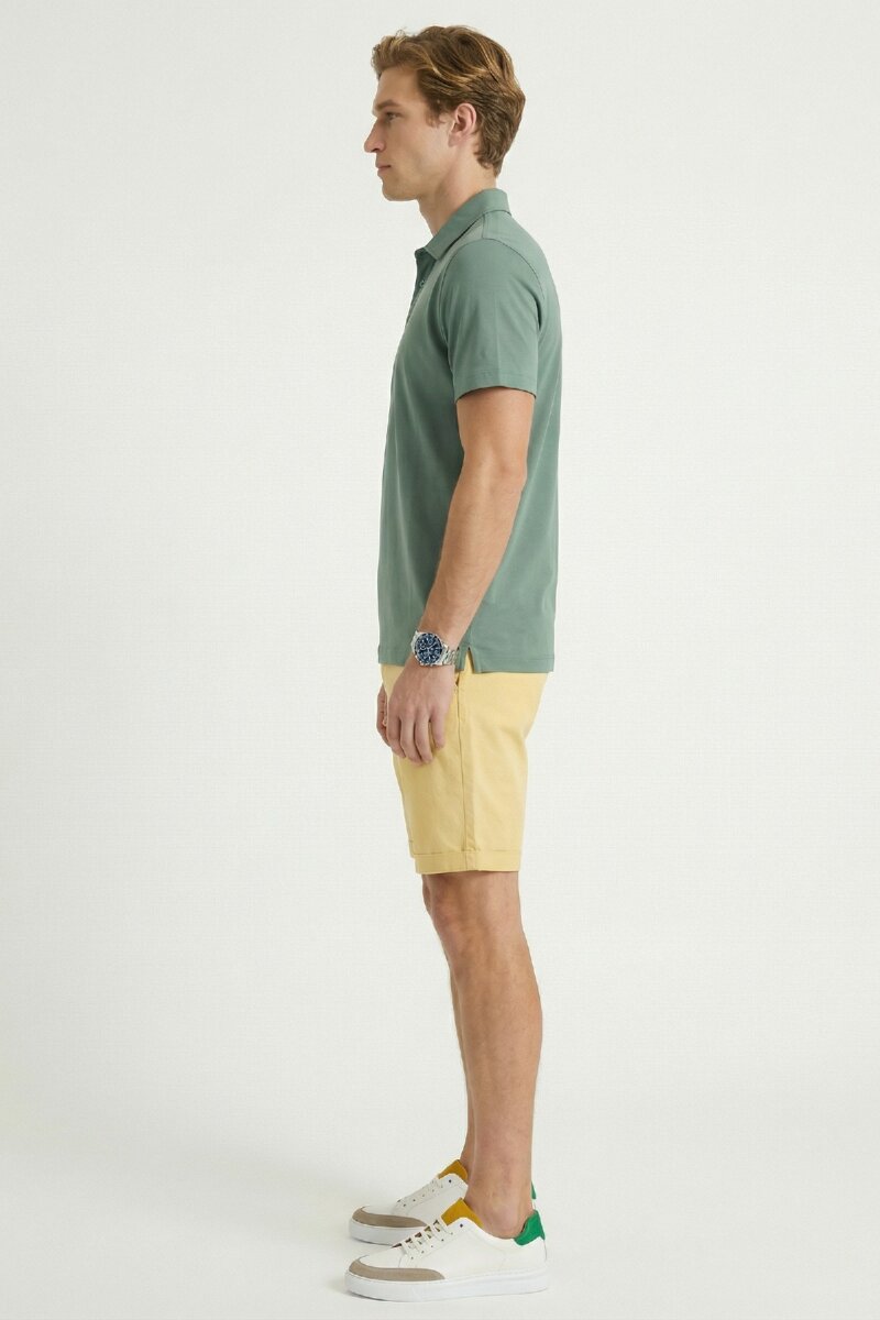 Green Polo T-shirt - 4