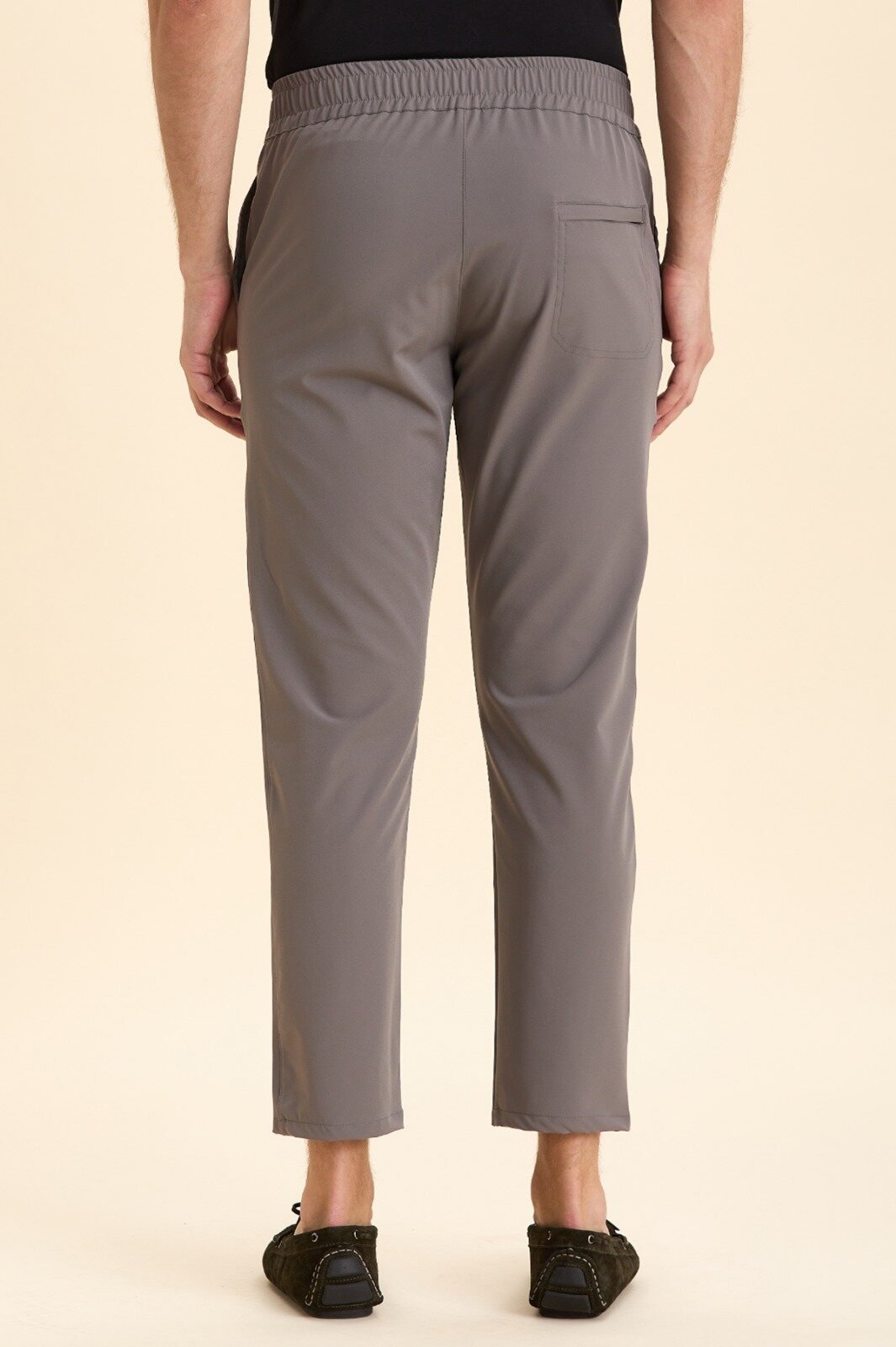 Dark Grey Casual Trousers - 6