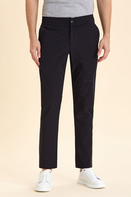 Navy Casual Trousers 