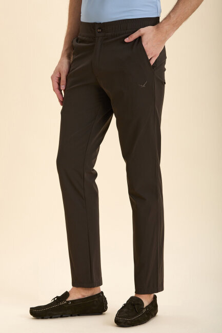 Brown Casual Trousers - 2