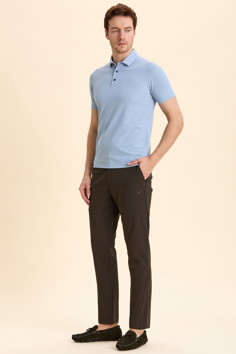 Brown Casual Trousers - 3