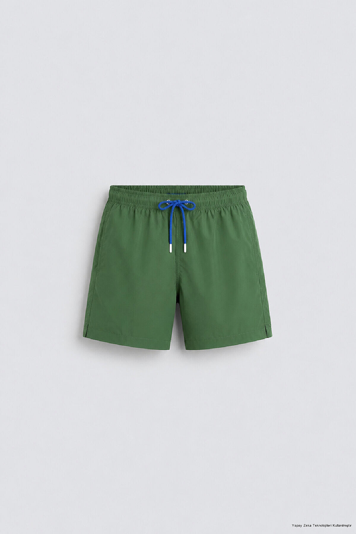 Green Swim Shorts - 1