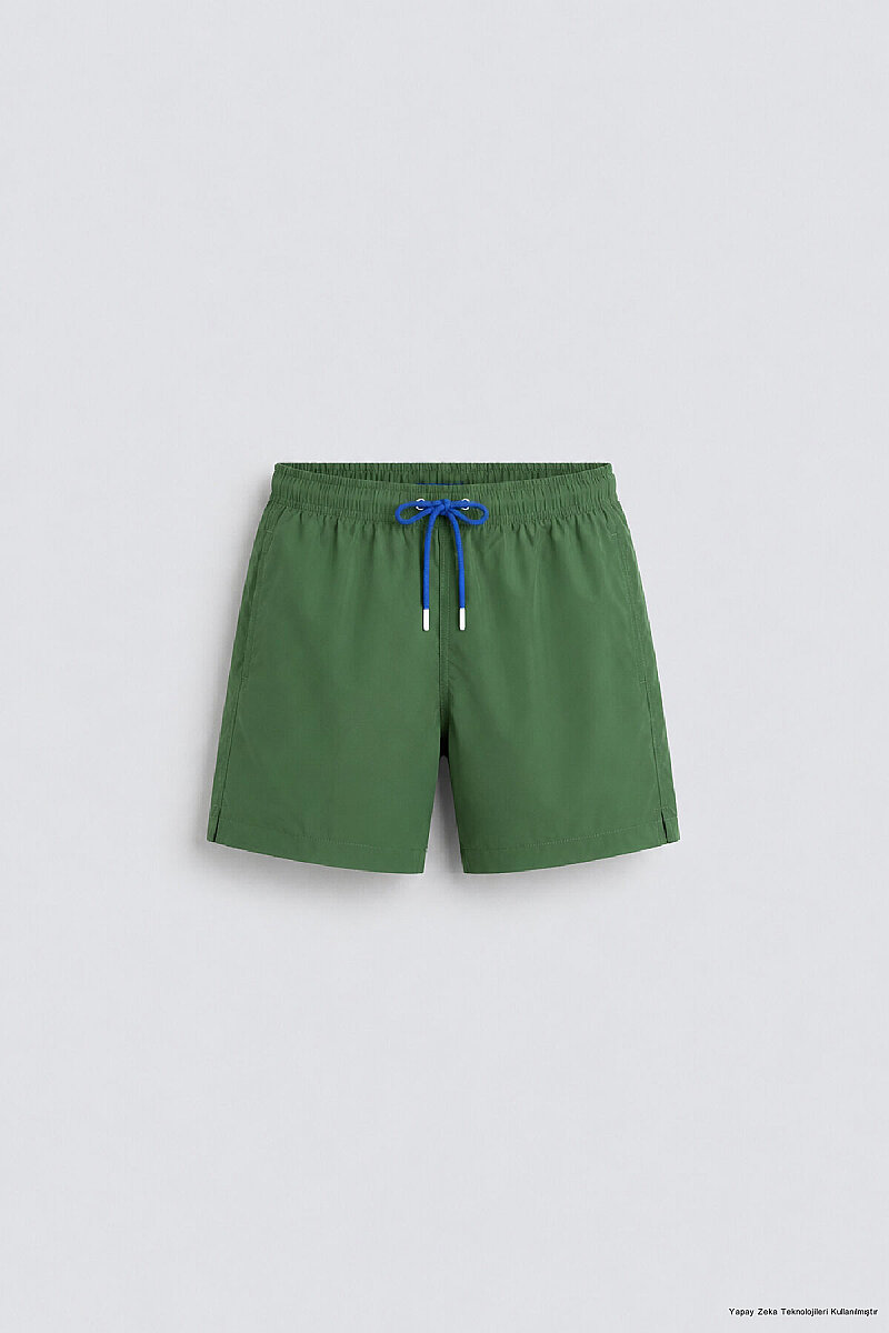 Green Swim Shorts