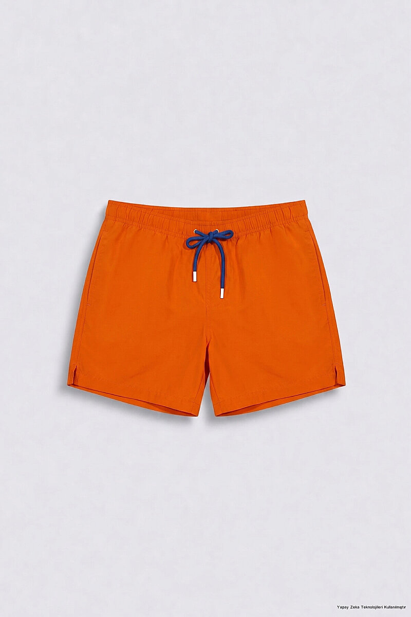 Orange Swim Shorts