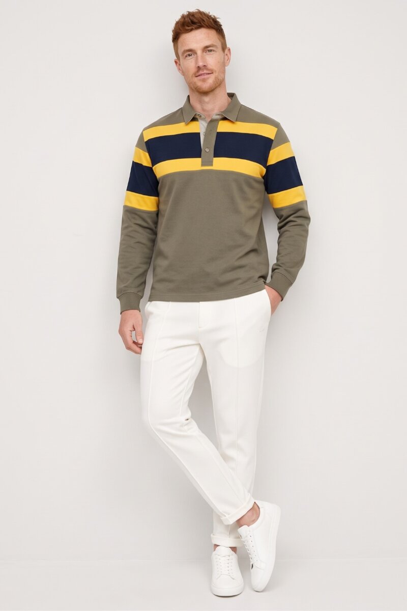 Yellow 100% Cotton Sweatshirt - 2