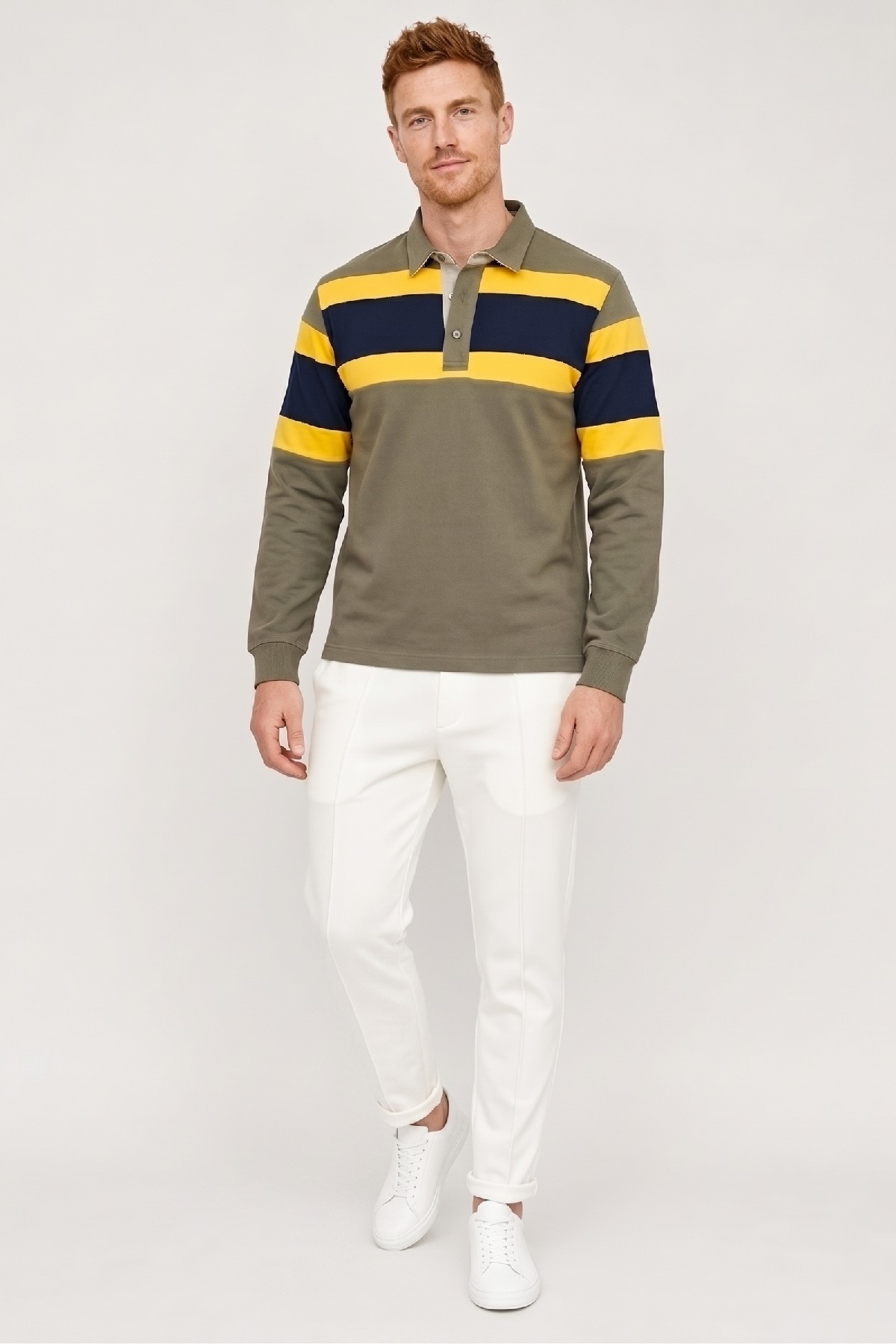 Yellow 100% Cotton Sweatshirt - 3