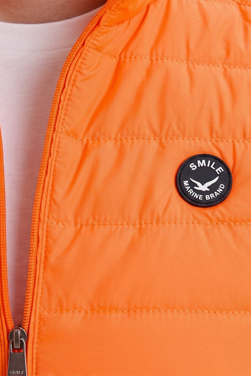 Neon Orange Inflatable Vest - 3