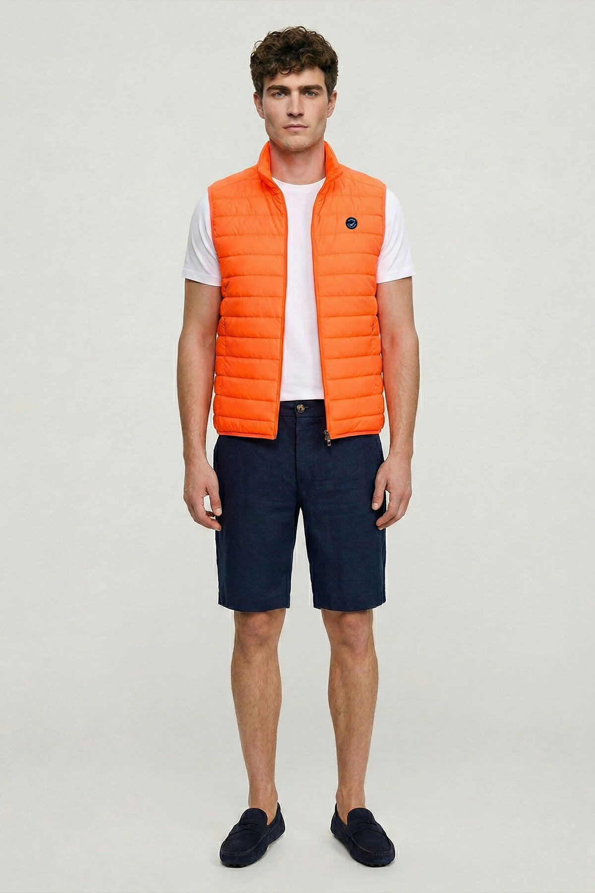 Neon Orange Inflatable Vest - 5