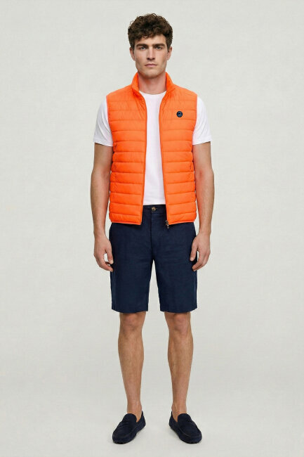 Neon Orange Inflatable Vest - 5
