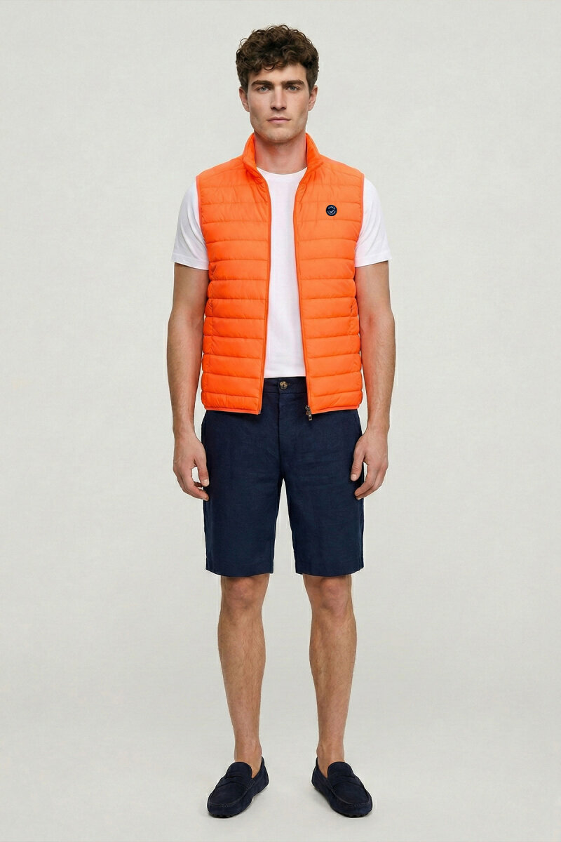 Neon Orange Inflatable Vest - 5