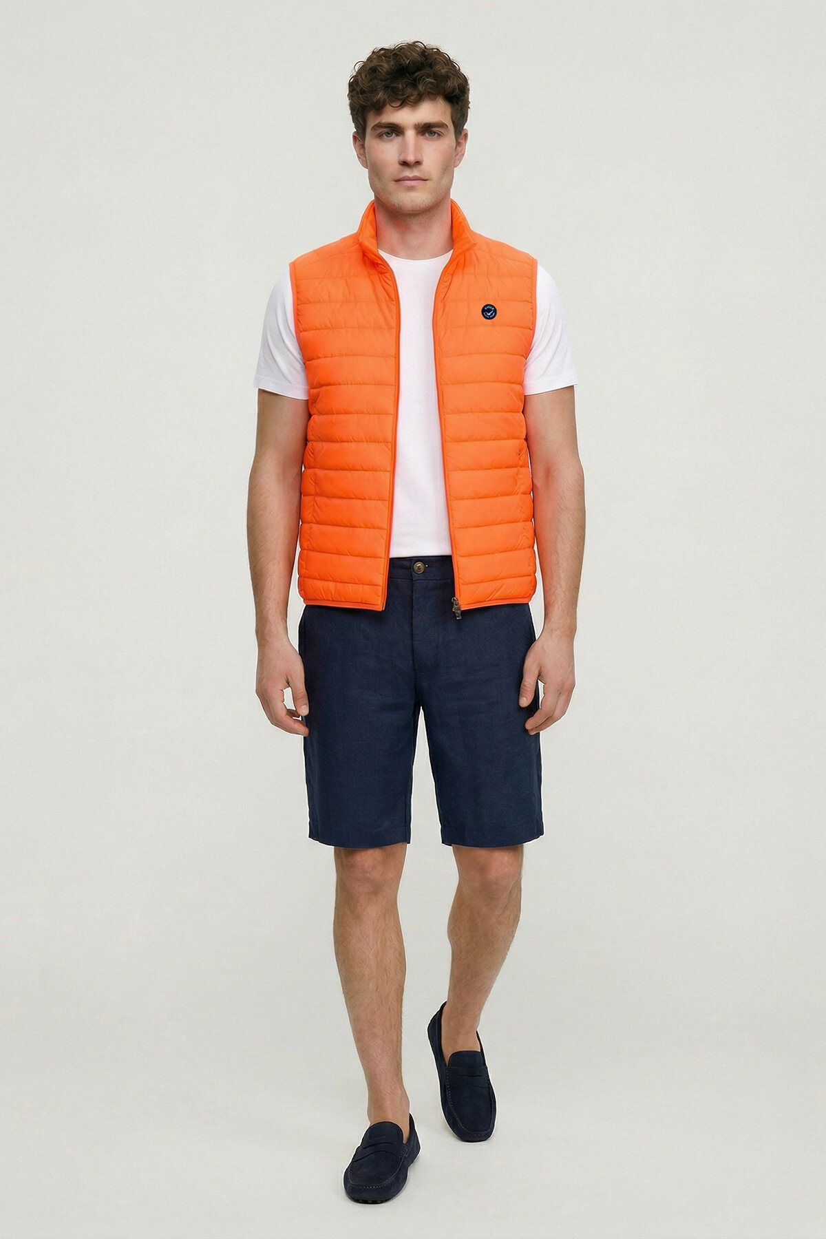Neon Orange Inflatable Vest - 2