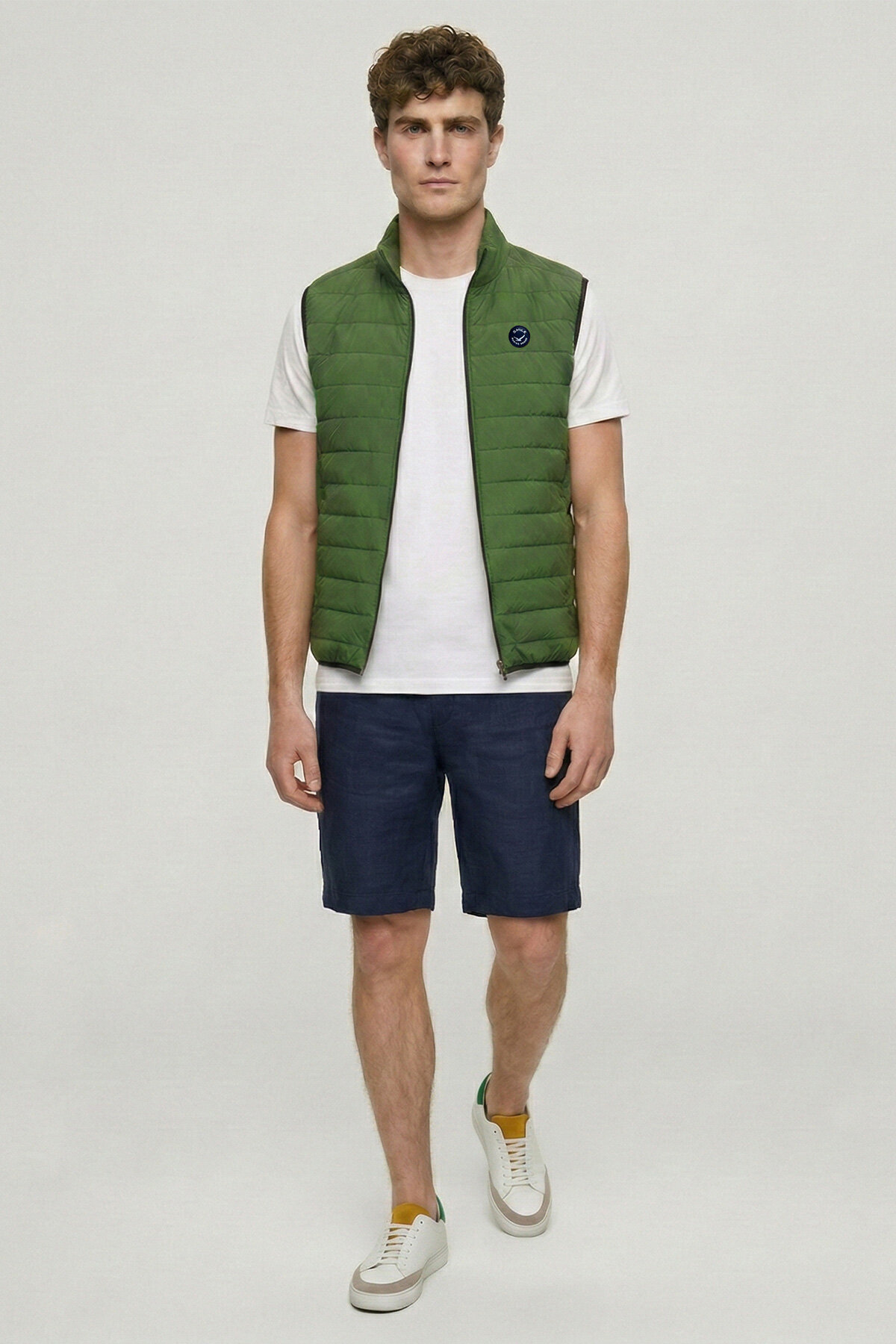 Green Padded Vest - 1