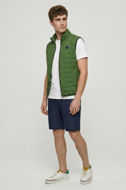 Green Padded Vest - 2