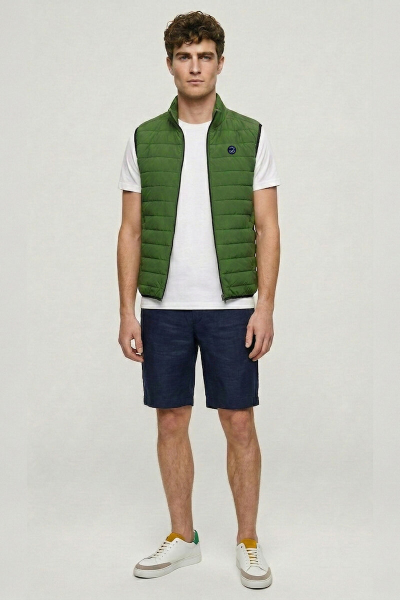 Green Padded Vest - 5