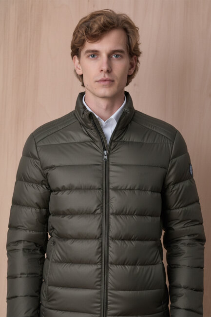 Haki Şişme Mont - 1