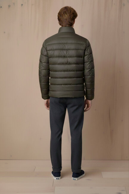 Haki Şişme Mont - 4