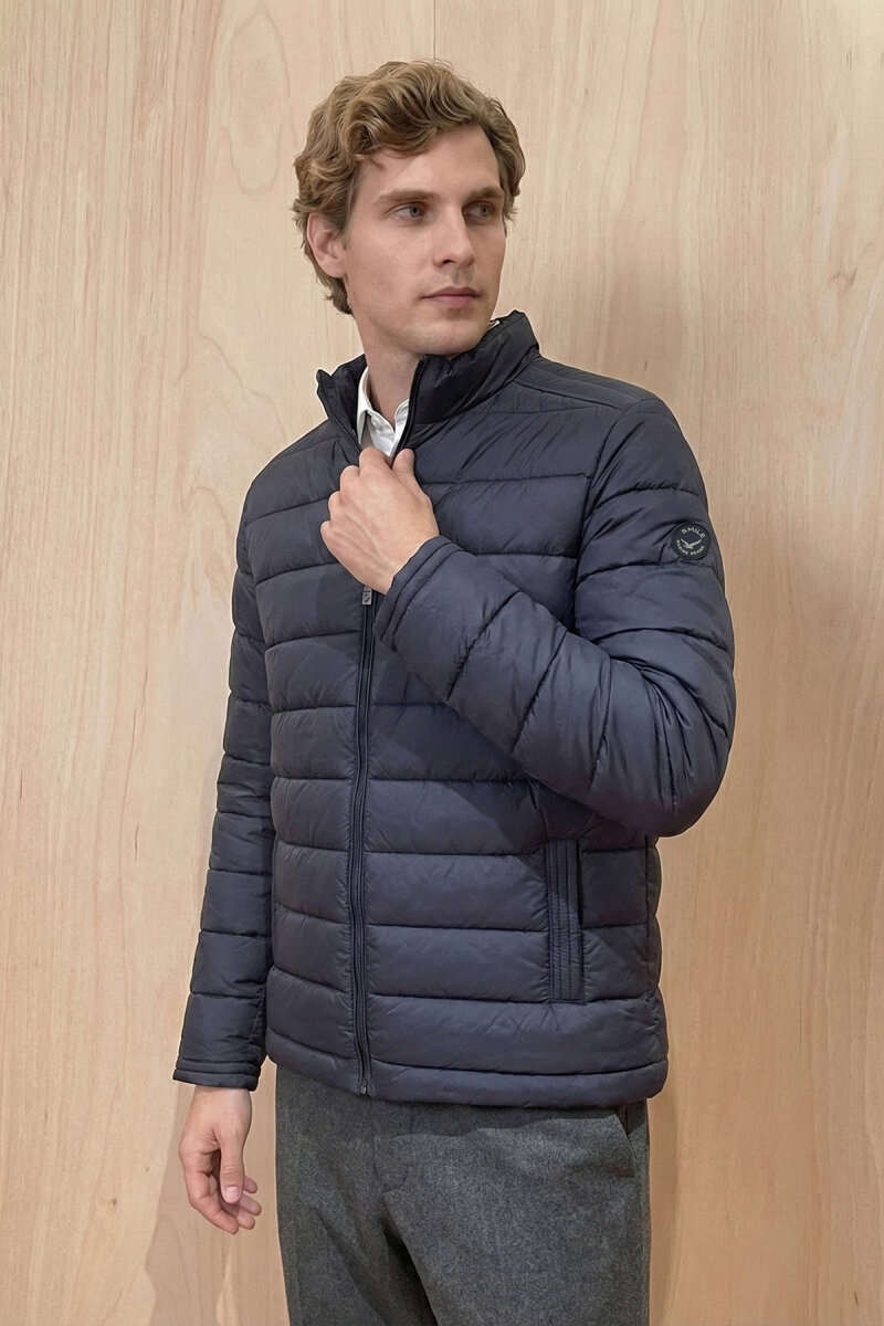 Lacivert Şişme Mont - 3