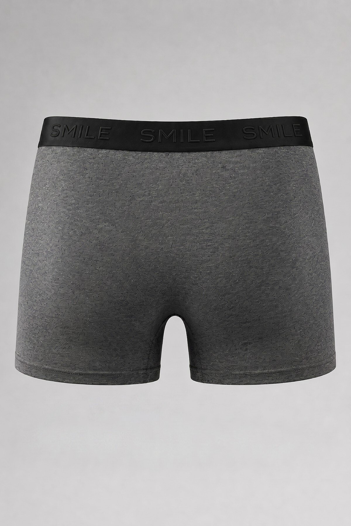 Gri Pamuklu Esnek Dokulu Boxer - 2