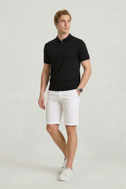 Black Polo Jersey - 2
