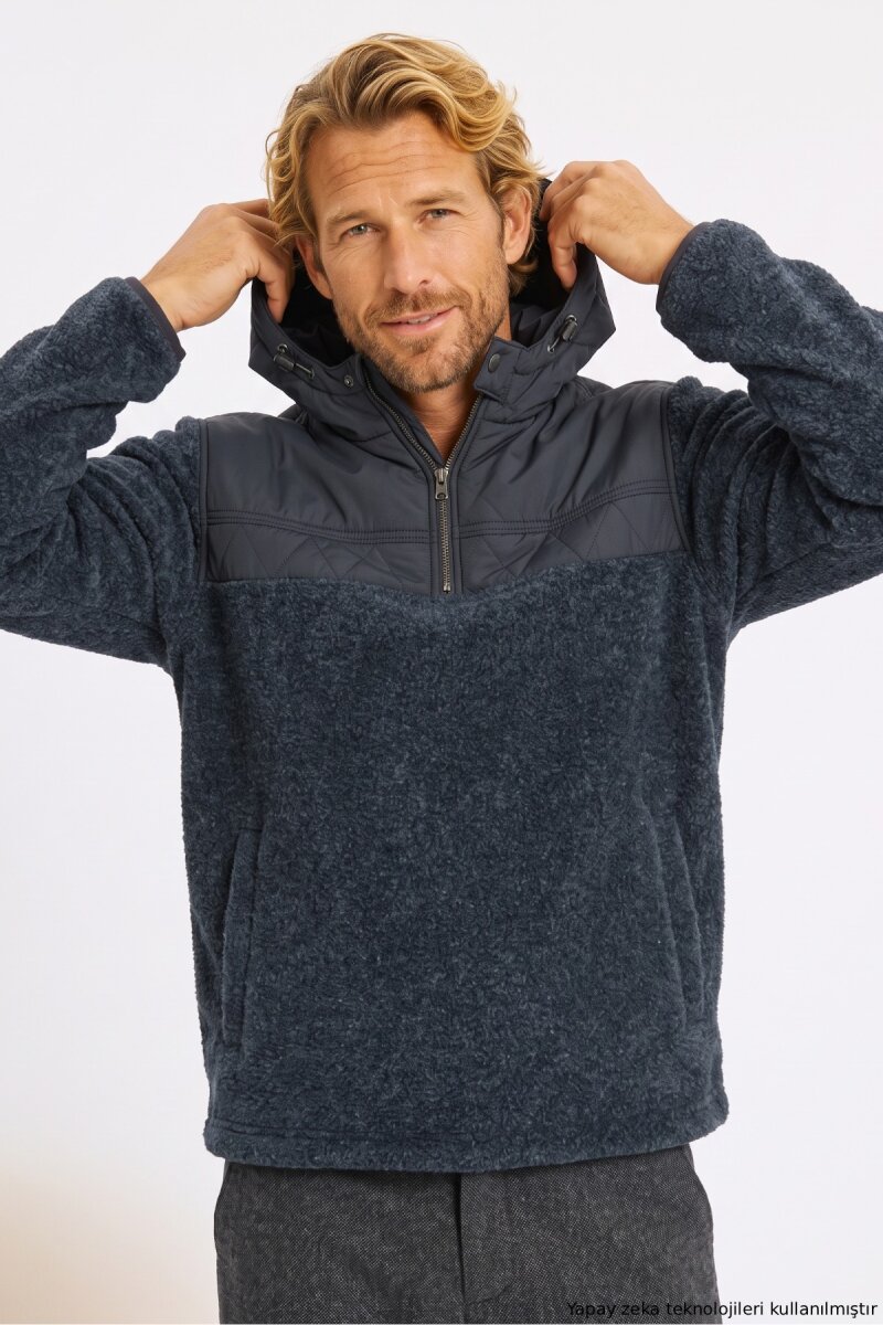 Lacivert Sweatshirt