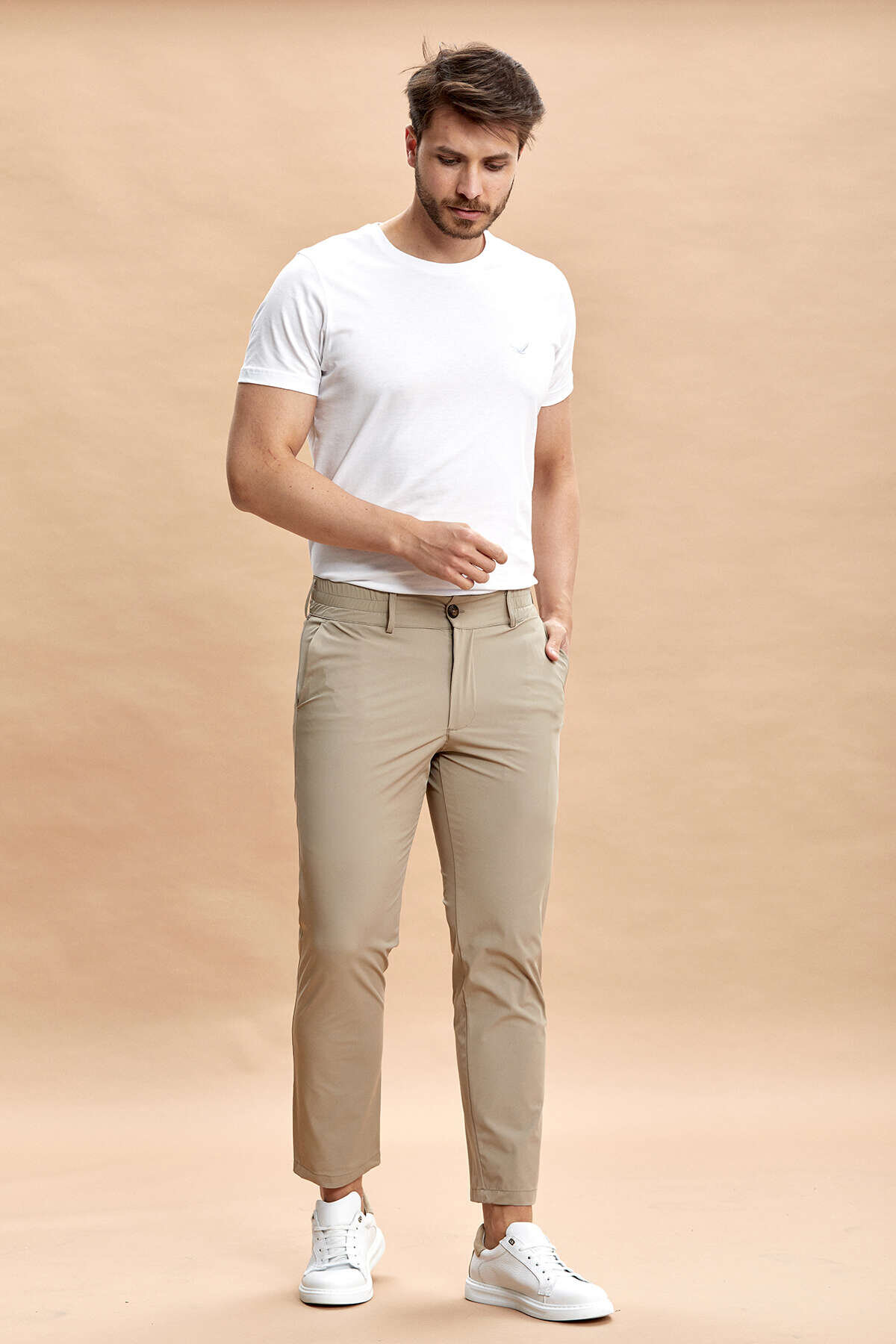 Beige Trousers - 1